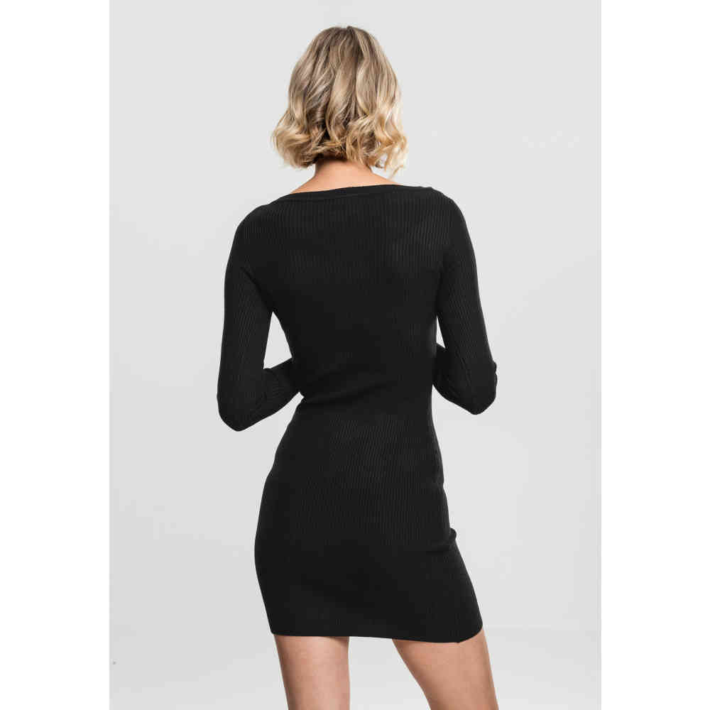 Urban Classics - Cut Out Robe courte - Noir